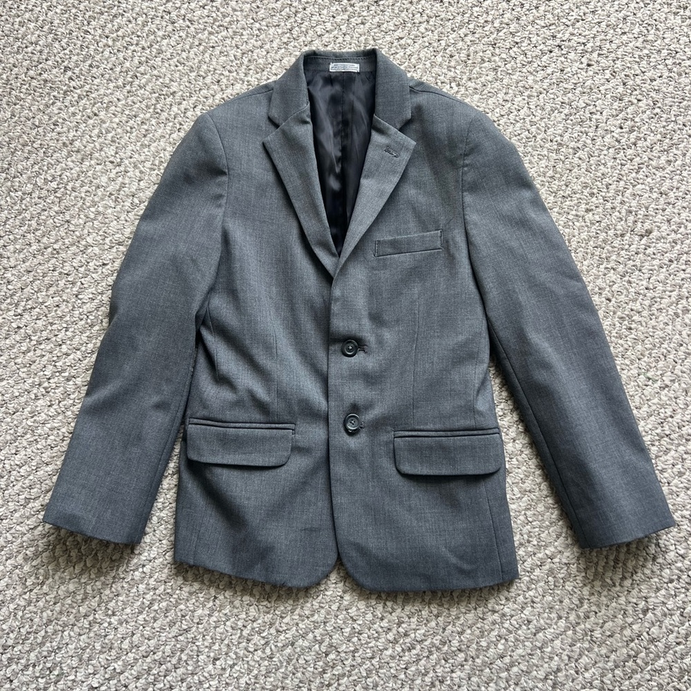 Calvin Klein Charcoal Kids Blazer